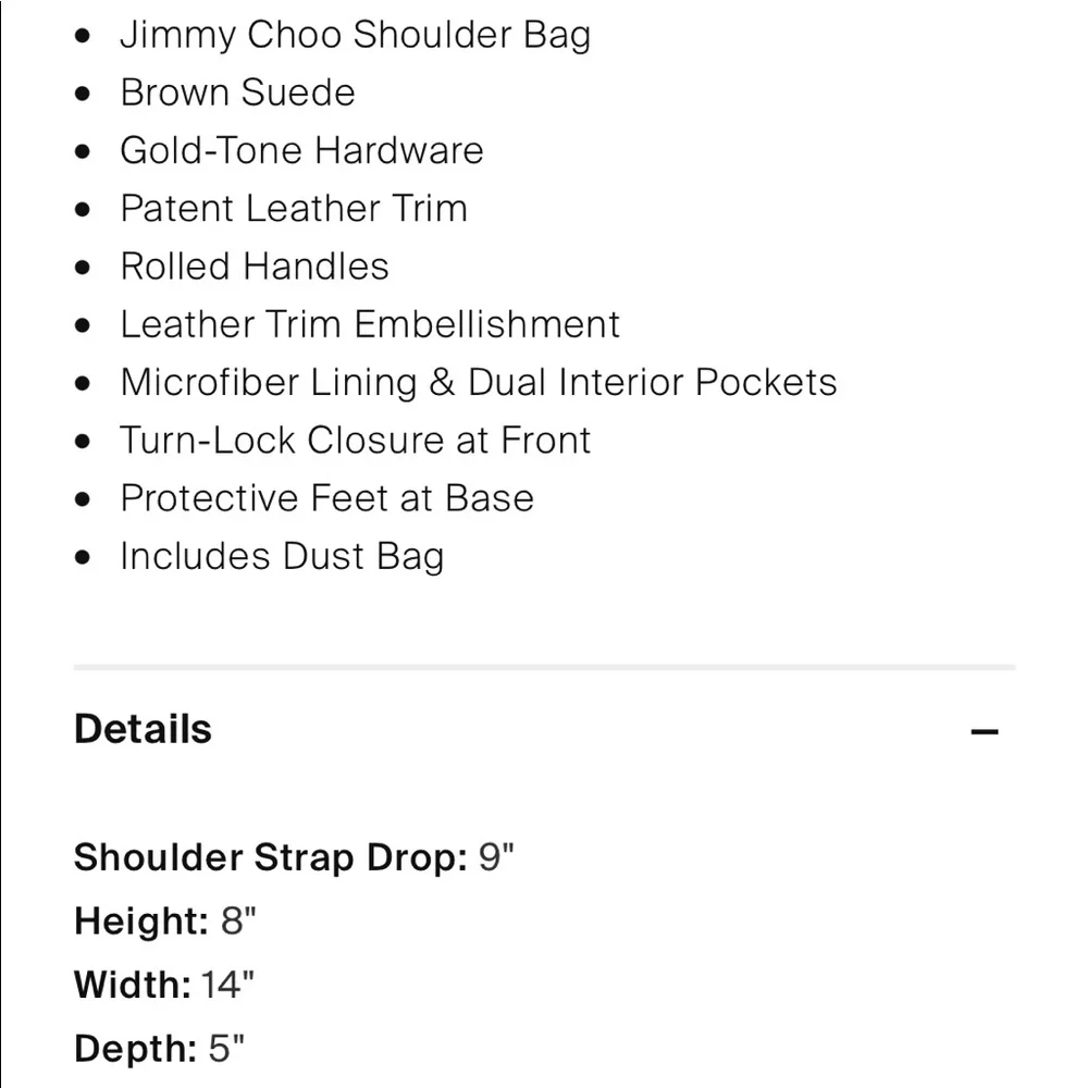 Jimmy Choo Shoulder Bag - Picture 8 of 14